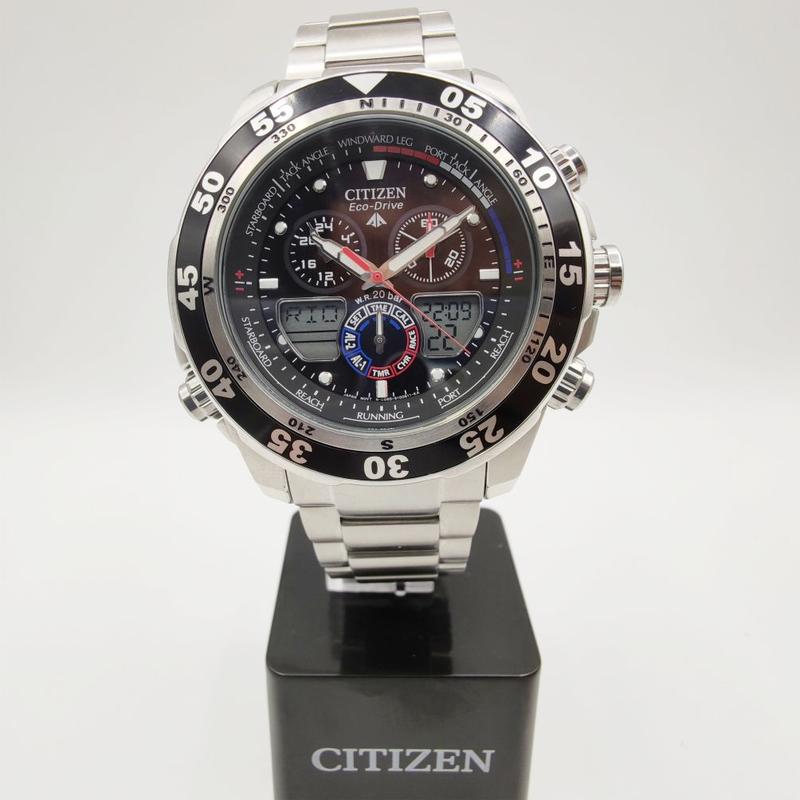 Relógio Citizen Sailhawk JR4045-57E TZ10002k Eco-drive - Relógio